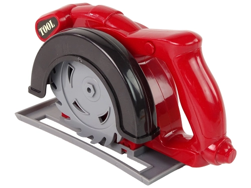 DIY Saw with Battery Pack Red