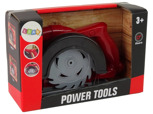 DIY Saw with Battery Pack Red