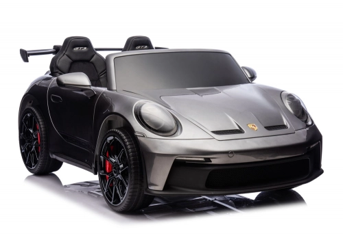 Divvietīgs bērnu elektromobilis DK-P911 Porsche GT3 Gray Painted