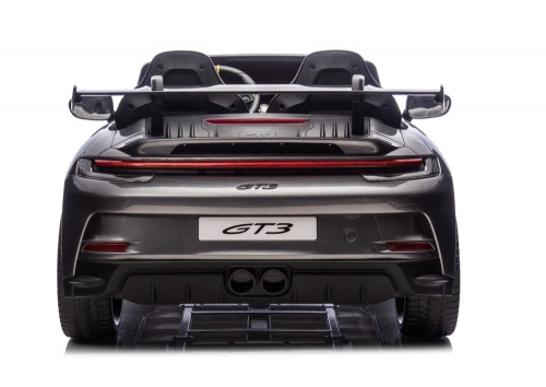 Divvietīgs bērnu elektromobilis DK-P911 Porsche GT3 Gray Painted