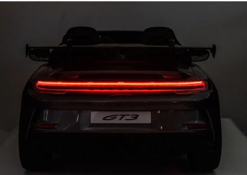 Divvietīgs bērnu elektromobilis DK-P911 Porsche GT3 Gray Painted