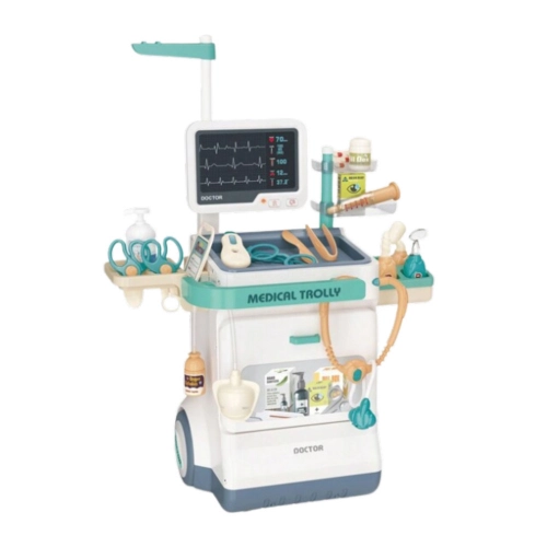 Doctor's Kit Medical Accessories X-ray ECG Lights Sounds 26 pcs.