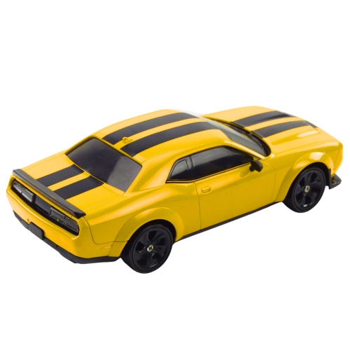 Drift Sports Car Interchangeable Wheels Remote Controlled RC 4WD Yellow Sport