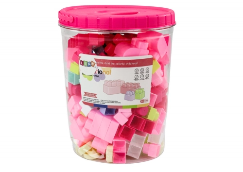 Educational Large Building Blocks in a Bucket Set of 160 pcs.