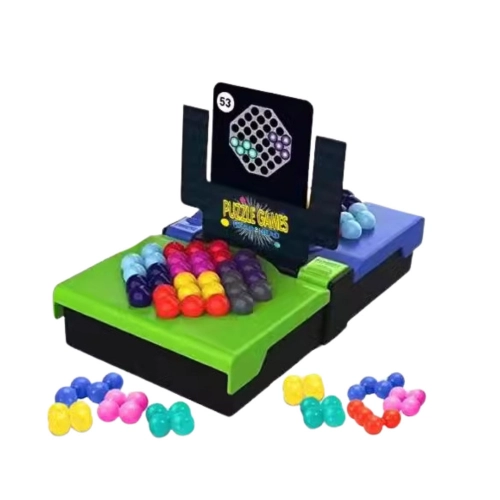 Educational Logic Game Head to Head Balls Patterns Cards