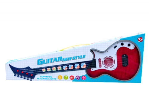 Electric Guitar for Children Light Melodies Red