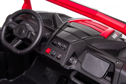 Divvietīgs bērnu elektromobilis Bagijs A032 Red