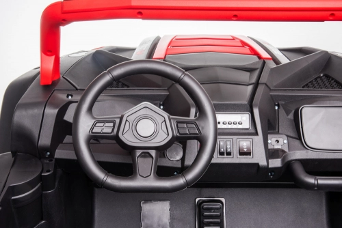 Divvietīgs bērnu elektromobilis Bagijs A032 Red