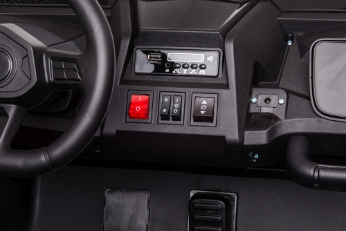 Divvietīgs bērnu elektromobilis Bagijs A032 Red