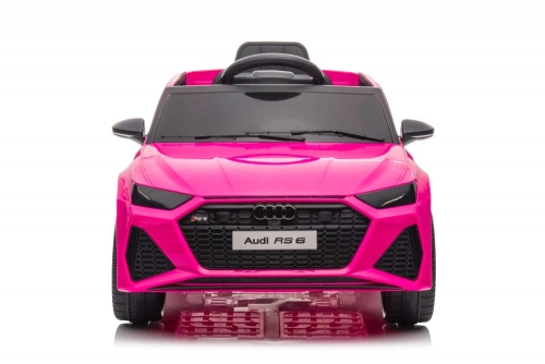 Vienvietīgs elektromobilis Audi RS6 BRD-2118 Pink