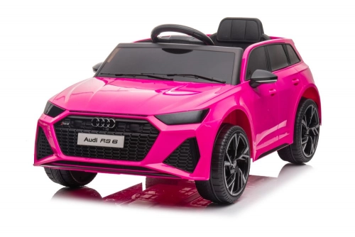 Vienvietīgs elektromobilis Audi RS6 BRD-2118 Pink