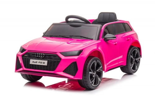 Vienvietīgs elektromobilis Audi RS6 BRD-2118 Pink