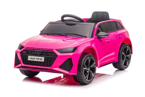 Vienvietīgs elektromobilis Audi RS6 BRD-2118 Pink