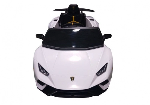 Vienvietīgs elektromobilis Lamborghini Huracan White