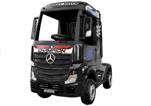 Детский электромобиль Mercedes Actros Black Painted MP4