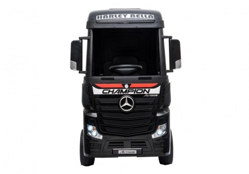 Детский электромобиль Mercedes Actros Black Painted MP4