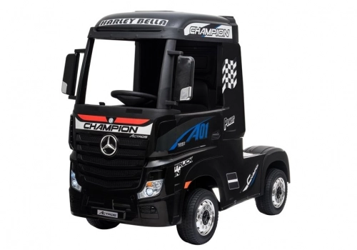 Детский электромобиль Mercedes Actros Black Painted MP4