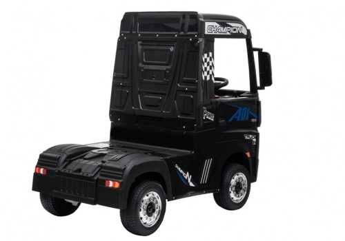 Детский электромобиль Mercedes Actros Black Painted MP4