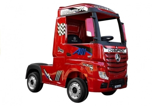 Детский электромобиль Mercedes Actros Red Painted MP4