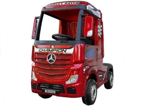 Детский электромобиль Mercedes Actros Red Painted MP4