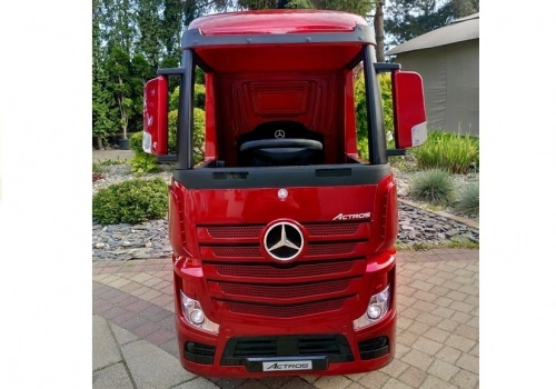 Детский электромобиль Mercedes Actros Red Painted MP4