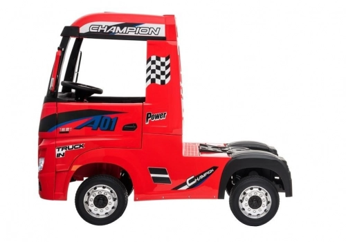 Детский электромобиль Mercedes Actros Red Painted MP4