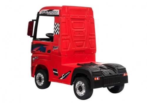 Детский электромобиль Mercedes Actros Red Painted MP4