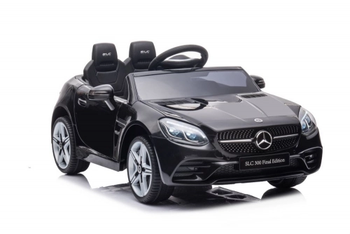 Двухместный детский электромобиль Mercedes SLC 300 Black