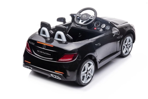 Двухместный детский электромобиль Mercedes SLC 300 Black