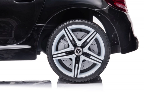 Двухместный детский электромобиль Mercedes SLC 300 Black