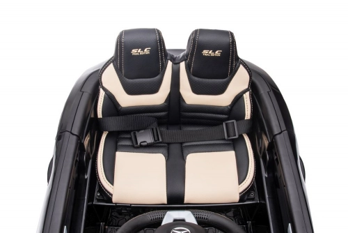 Двухместный детский электромобиль Mercedes SLC 300 Black