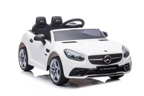 Двухместный детский электромобиль Mercedes SLC 300 White