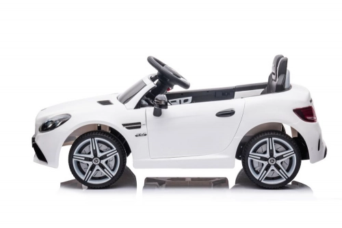 Двухместный детский электромобиль Mercedes SLC 300 White