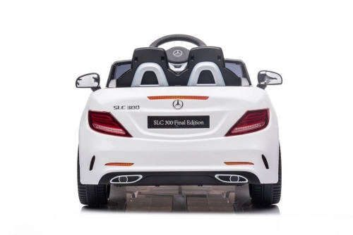 Двухместный детский электромобиль Mercedes SLC 300 White