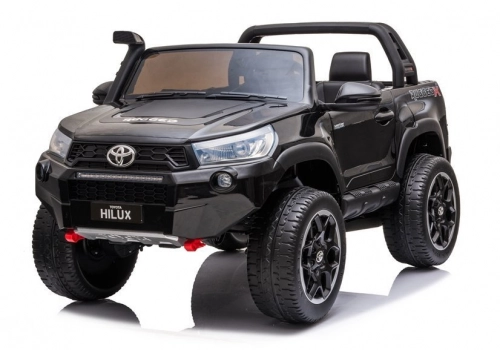 Двухместный детский электромобиль Toyota Hilux Black Painted