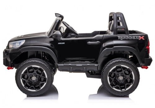 Двухместный детский электромобиль Toyota Hilux Black Painted