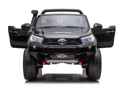Двухместный детский электромобиль Toyota Hilux Black Painted