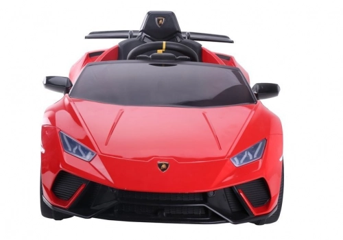 Vienvietīgs elektromobilis Lamborghini Huracan Red