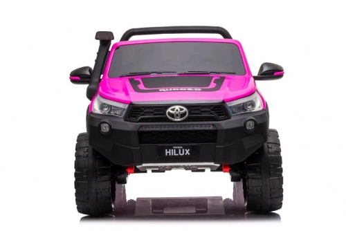 Divvietīgs bērnu elektromobilis Toyota Hilux DK-HL850 Pink