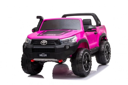 Divvietīgs bērnu elektromobilis Toyota Hilux DK-HL850 Pink