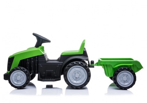 Electric Ride On Tractor with trailer TR1908T Green