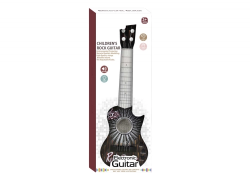 Electric Toy Guitar Lights Sounds Cube