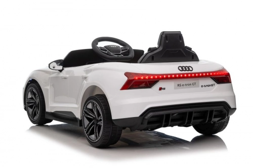 Elektriskā sporta automašīna bērniem Audi E-Tron GT QLS-6888 White