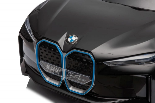 Elektriskā sporta automašīna bērniem BMW I4 Black