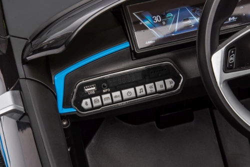 Elektriskā sporta automašīna bērniem BMW I4 Black