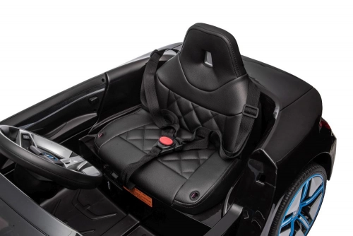 Elektriskā sporta automašīna bērniem BMW I4 Black