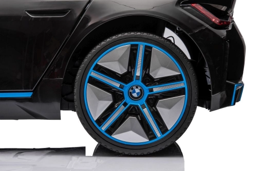 Elektriskā sporta automašīna bērniem BMW I4 Black