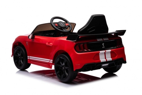 Электрический спортивный автомобиль для детей Ford Mustang GT500 Shelby Red