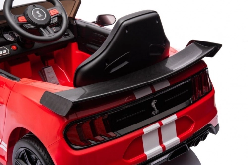Электрический спортивный автомобиль для детей Ford Mustang GT500 Shelby Red