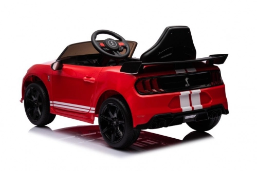 Электрический спортивный автомобиль для детей Ford Mustang GT500 Shelby Red